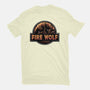Wrath Of The Fire Wolf-Mens-Basic-Tee-glitchygorilla