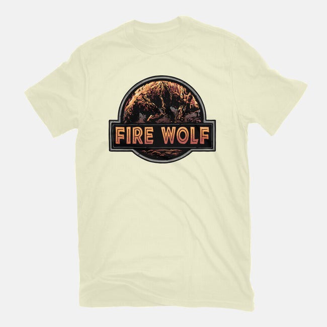Wrath Of The Fire Wolf-Mens-Premium-Tee-glitchygorilla