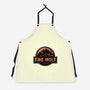 Wrath Of The Fire Wolf-Unisex-Kitchen-Apron-glitchygorilla