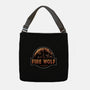 Wrath Of The Fire Wolf-None-Adjustable Tote-Bag-glitchygorilla