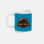 Wrath Of The Fire Wolf-None-Mug-Drinkware-glitchygorilla