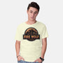 Wrath Of The Fire Wolf-Mens-Basic-Tee-glitchygorilla