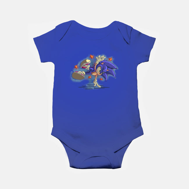 Too Slow-Baby-Basic-Onesie-nickzzarto