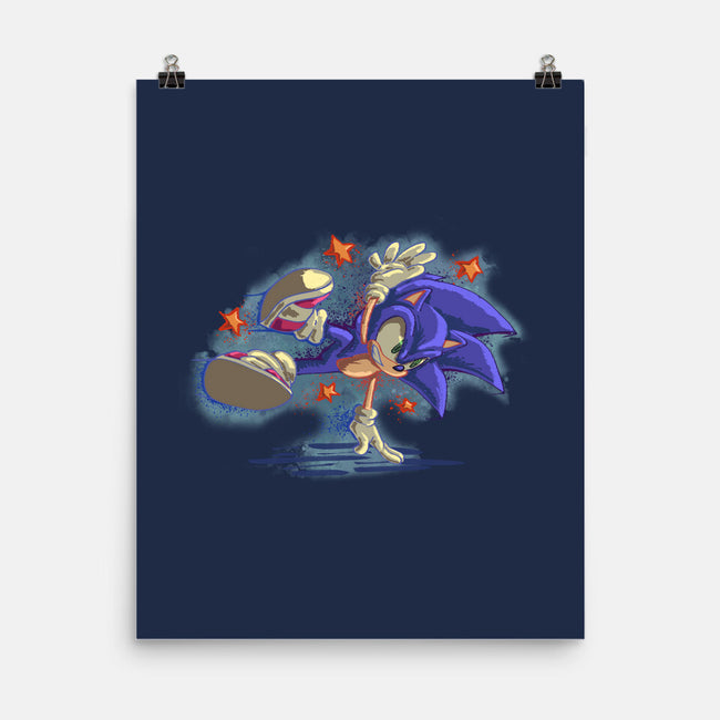 Too Slow-None-Matte-Poster-nickzzarto