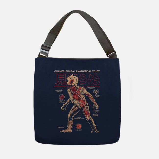 Fungal Anatomical Study-None-Adjustable Tote-Bag-Diego Gurgell
