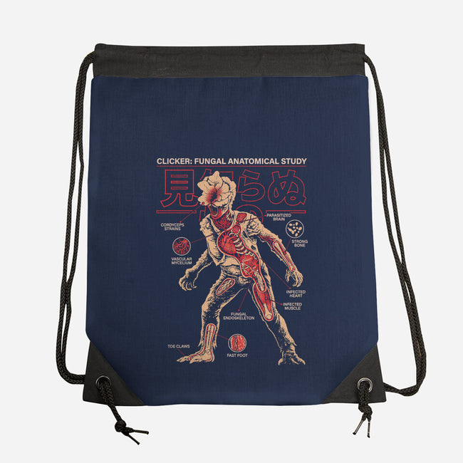 Fungal Anatomical Study-None-Drawstring-Bag-Diego Gurgell