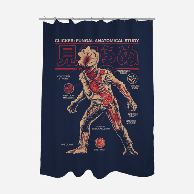 Fungal Anatomical Study-None-Polyester-Shower Curtain-Diego Gurgell