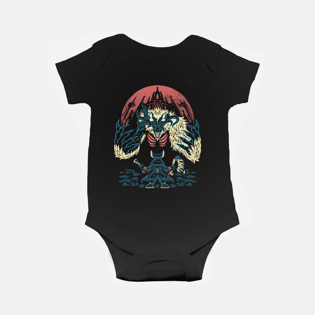The Hunter And The Beast-Baby-Basic-Onesie-Henrique Torres