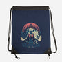 The Hunter And The Beast-None-Drawstring-Bag-Henrique Torres