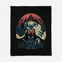 The Hunter And The Beast-None-Fleece-Blanket-Henrique Torres
