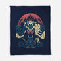 The Hunter And The Beast-None-Fleece-Blanket-Henrique Torres
