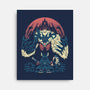 The Hunter And The Beast-None-Stretched-Canvas-Henrique Torres