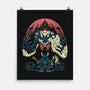 The Hunter And The Beast-None-Matte-Poster-Henrique Torres