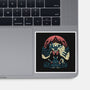 The Hunter And The Beast-None-Glossy-Sticker-Henrique Torres