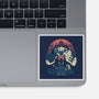 The Hunter And The Beast-None-Glossy-Sticker-Henrique Torres