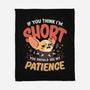 Short Patience-None-Fleece-Blanket-Popnotic