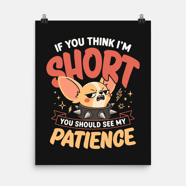 Short Patience-None-Matte-Poster-Popnotic