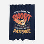 Short Patience-None-Polyester-Shower Curtain-Popnotic