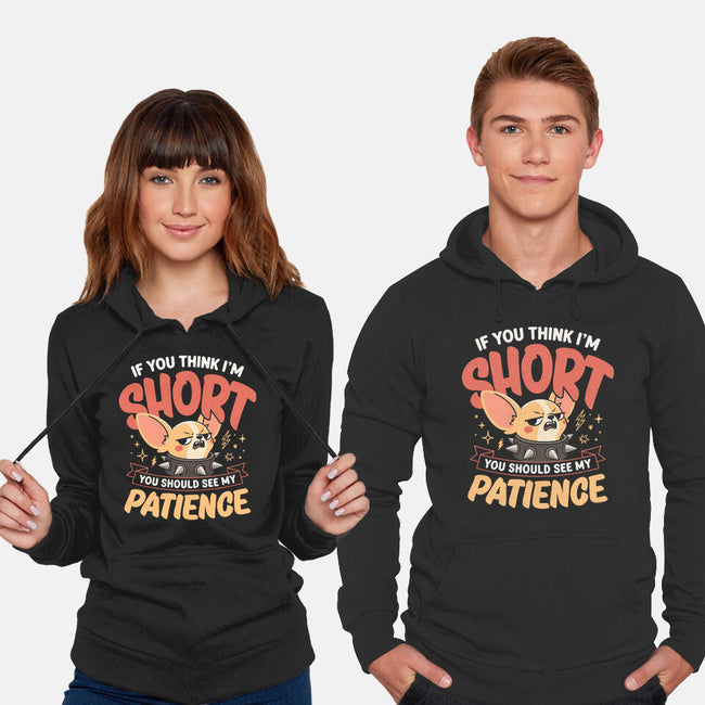 Short Patience-Unisex-Pullover-Sweatshirt-Popnotic