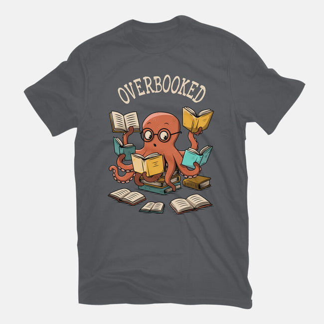Octopus Overbooked-Womens-Fitted-Tee-ducfrench