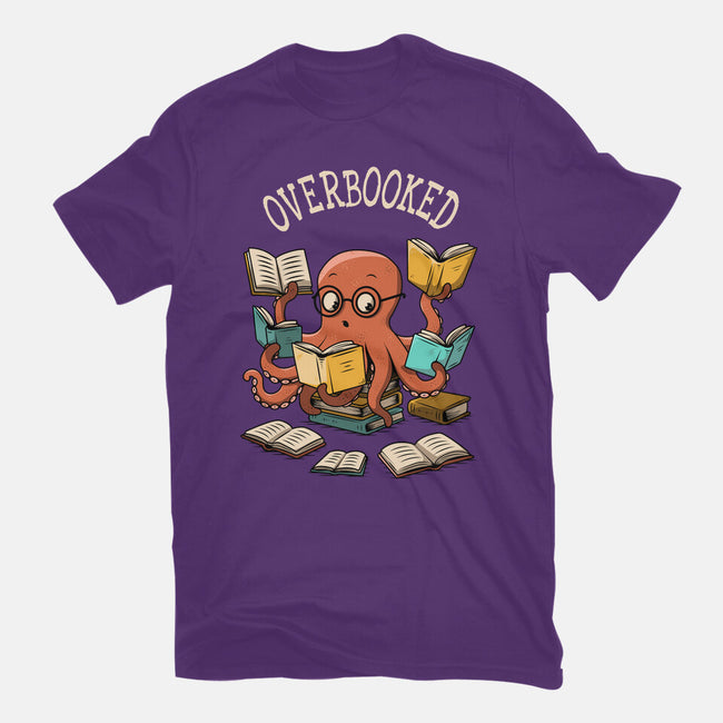 Octopus Overbooked-Womens-Fitted-Tee-ducfrench