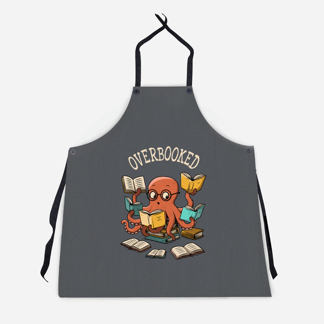 Octopus Overbooked-Unisex-Kitchen-Apron-ducfrench