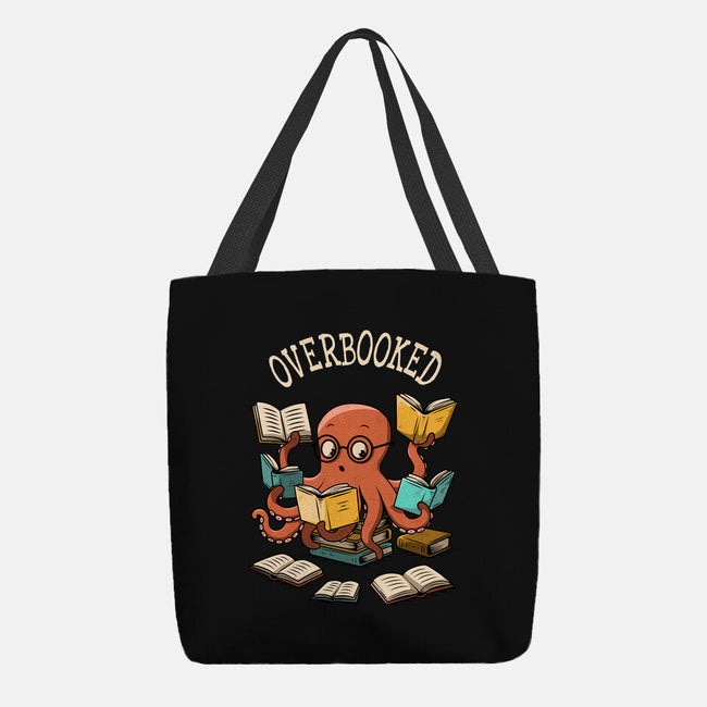 Octopus Overbooked-None-Basic Tote-Bag-ducfrench