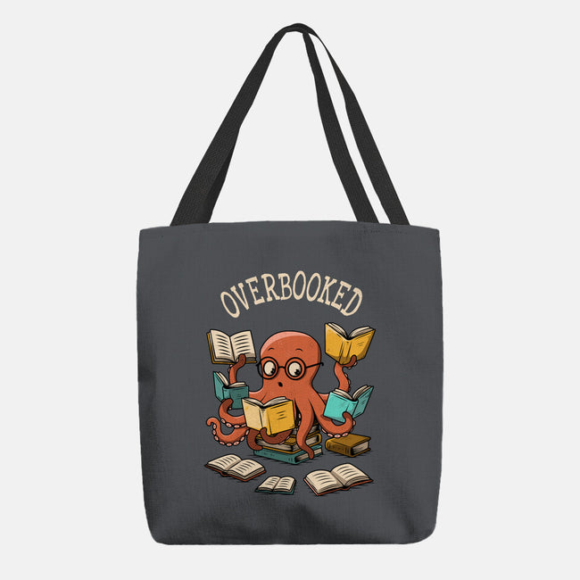 Octopus Overbooked-None-Basic Tote-Bag-ducfrench