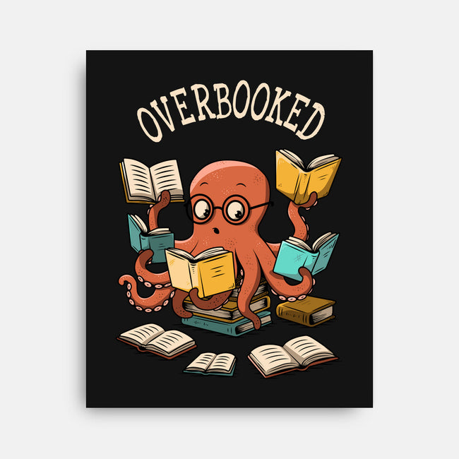 Octopus Overbooked-None-Stretched-Canvas-ducfrench
