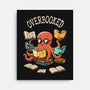 Octopus Overbooked-None-Stretched-Canvas-ducfrench