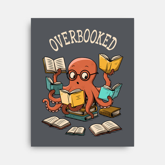 Octopus Overbooked-None-Stretched-Canvas-ducfrench