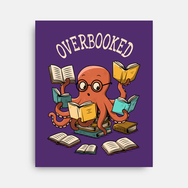 Octopus Overbooked-None-Stretched-Canvas-ducfrench