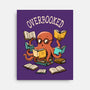 Octopus Overbooked-None-Stretched-Canvas-ducfrench