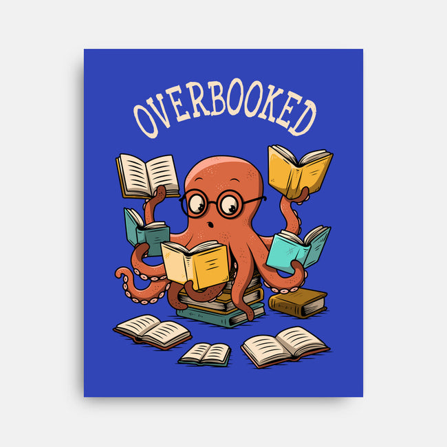 Octopus Overbooked-None-Stretched-Canvas-ducfrench