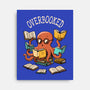 Octopus Overbooked-None-Stretched-Canvas-ducfrench