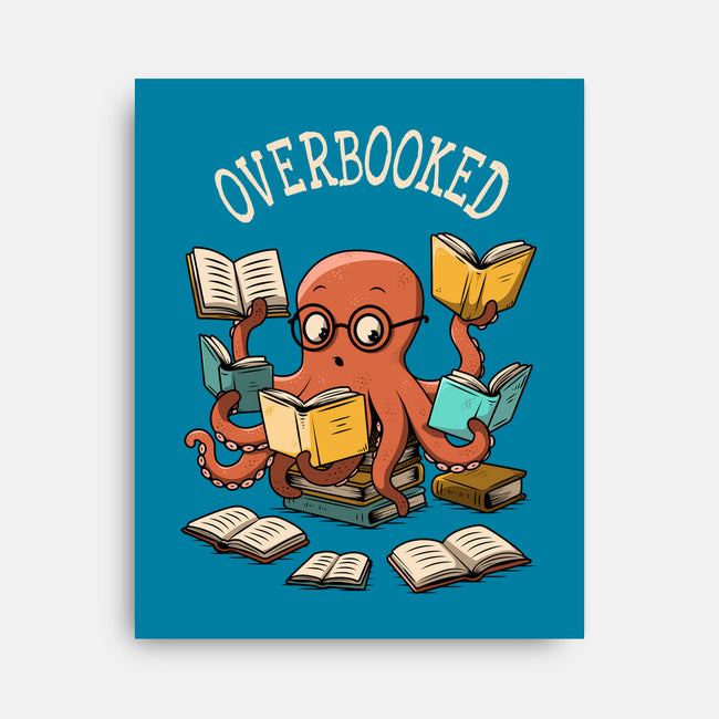 Octopus Overbooked-None-Stretched-Canvas-ducfrench
