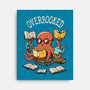 Octopus Overbooked-None-Stretched-Canvas-ducfrench