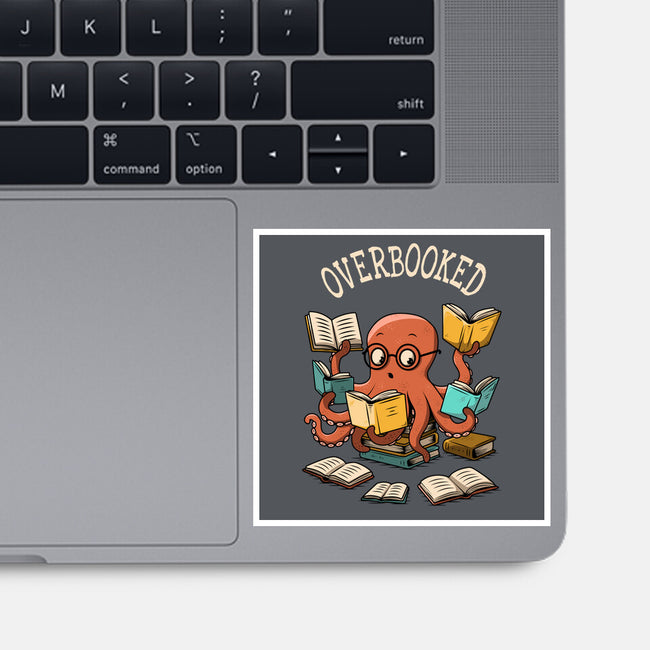 Octopus Overbooked-None-Glossy-Sticker-ducfrench