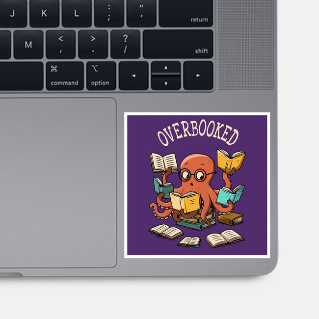 Octopus Overbooked-None-Glossy-Sticker-ducfrench