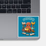 Octopus Overbooked-None-Glossy-Sticker-ducfrench