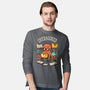 Octopus Overbooked-Mens-Long Sleeved-Tee-ducfrench
