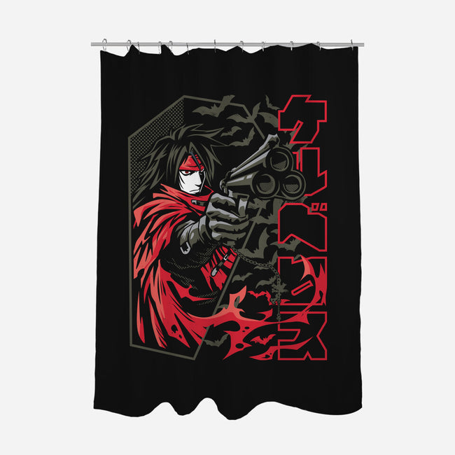 Lock N Load-None-Polyester-Shower Curtain-arace