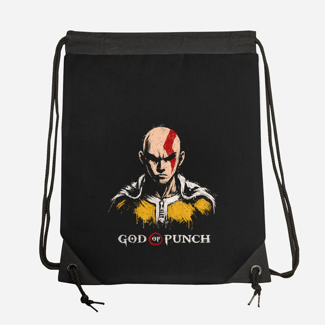 God Of Punch-None-Drawstring-Bag-ducfrench