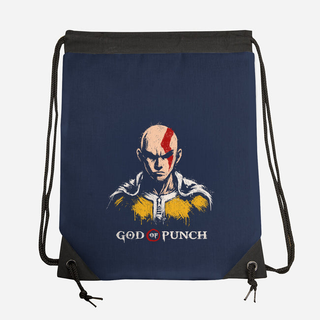 God Of Punch-None-Drawstring-Bag-ducfrench