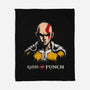 God Of Punch-None-Fleece-Blanket-ducfrench