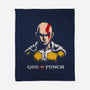 God Of Punch-None-Fleece-Blanket-ducfrench
