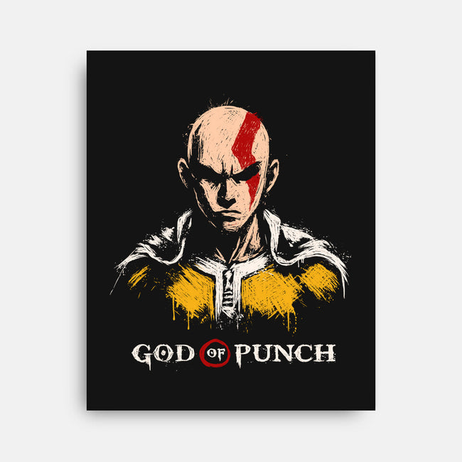 God Of Punch-None-Stretched-Canvas-ducfrench
