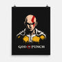 God Of Punch-None-Matte-Poster-ducfrench