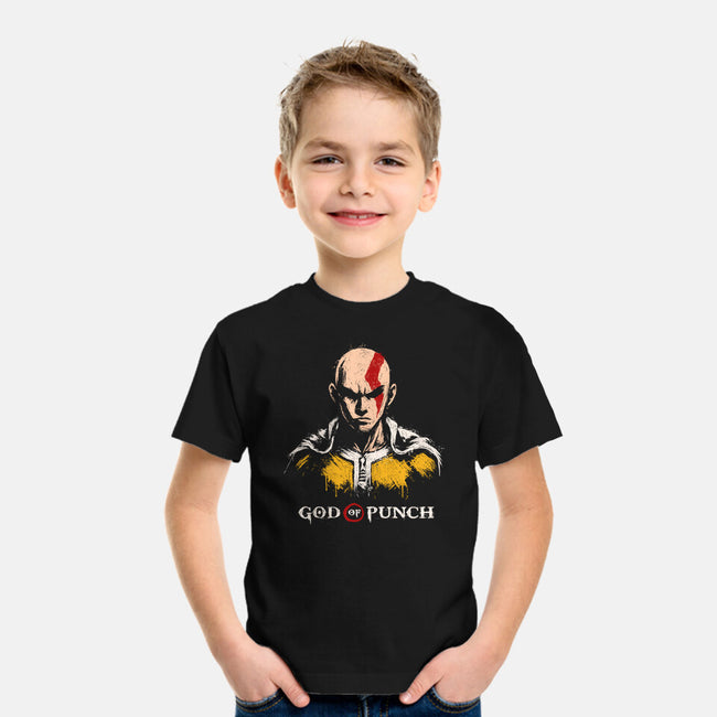 God Of Punch-Youth-Basic-Tee-ducfrench