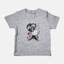 Chainsaw Man And The Bomb Girl-Baby-Basic-Tee-DrMonekers